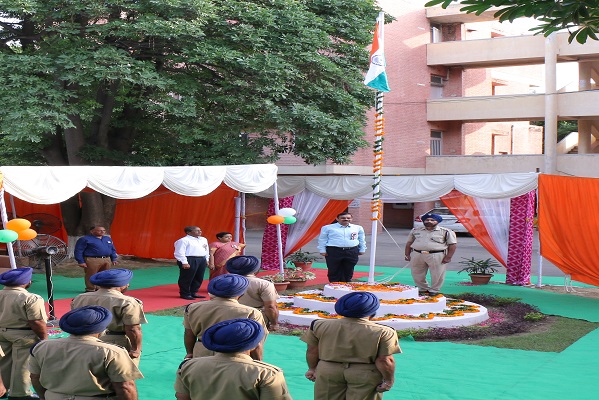 Celebrations of Independence Day 2016 at PSTCL 