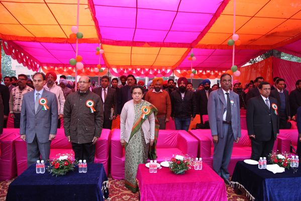 The Republic Day 2018 Celebrations at PSTCL